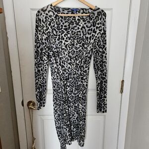 Leopard Sweater Dress